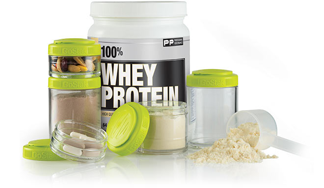 Whey Protein and Blender Bottle