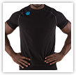 Ignite Tee Front Black