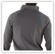 Torque Track Jacket Back Charcoal