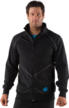 Torque Track Jacket Black