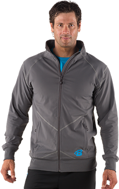Torque Track Jacket Charcoal