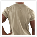 B Swoosh Tee Back Light Olive
