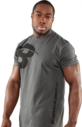B Swoosh Tee Heavy Metal