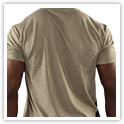 Giant B Tee Back Light Olive