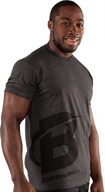 Giant B Tee Charcoal