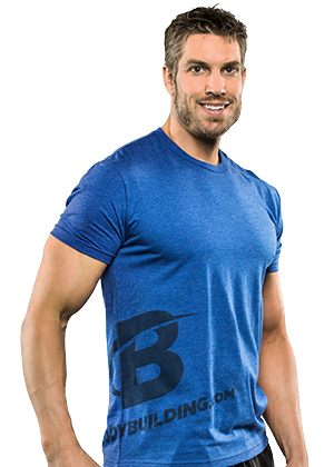 Bodybuilding.com Clothing Giant B Tee Royal Blue