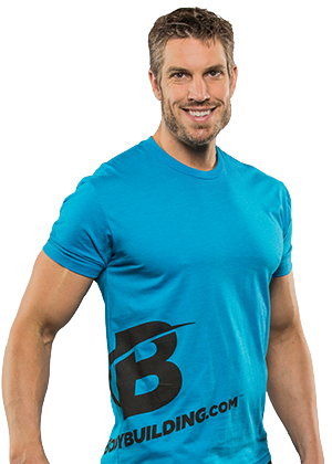 Bodybuilding.com Clothing Giant B Tee Turquoise