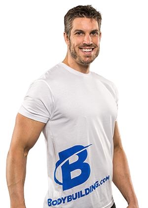 Bodybuilding.com Clothing Giant B Tee White