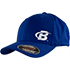 FlexFit B Swoosh Hat Royal Blue Front
