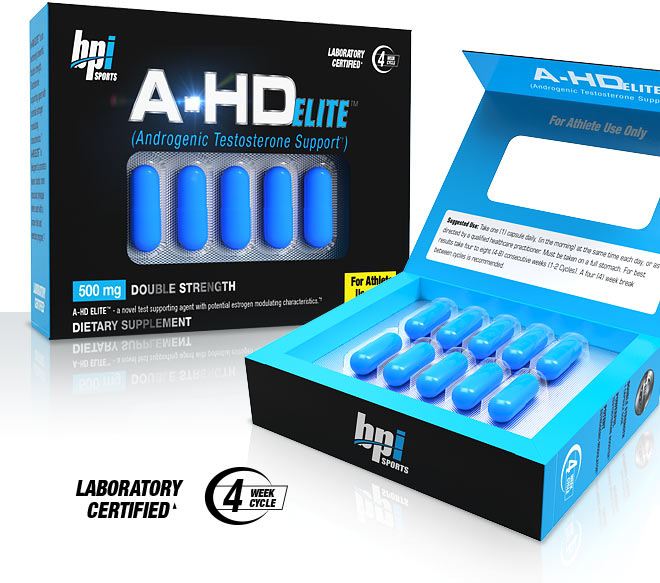 A-HD Elite. Laboratory Certified. 4 Week Cycle.