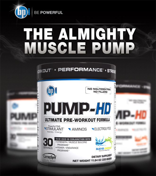 BPI Sports Pump-HD - The Almighty Muscle Pump