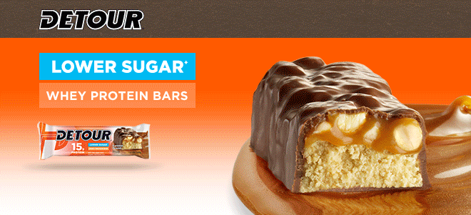 Detour Low Sugar Bars