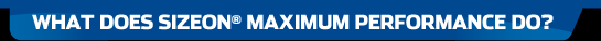 What Does SizeOn Max Performance Do