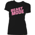 Women's Beast Mode Tee Black Front Women's Beast Mode Tee Black Front