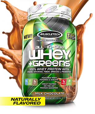 MuscleTech All-In-One Whey + Greens