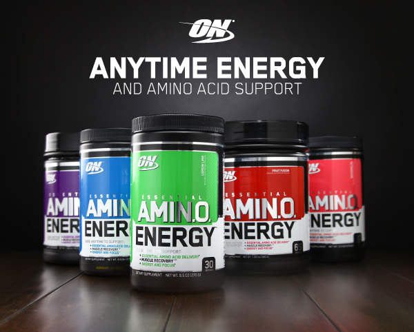 Optimum Nutrition. Anytime Energy and Amino Acid Support