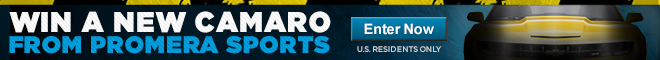 WIN A NEW CAMARO FROM PROMERA SPORTS. Enter Now. US Residents Only.