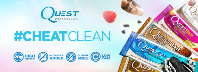 Quest Bars. Greatness Inside.