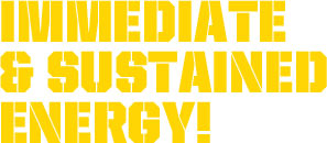 Immediate & Sustained Energy
