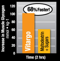 High rates muscle glycogen resynthesis after exhaustive exercise