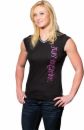 SamsonWear Women's Just Believe Wicking Cap Sleeve V-Neck Tee