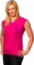 SamsonWear Women's Never Give Up Wicking Cap Sleeve Tee