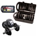 Cap Barbell 40 Lb Adjustable Dumbbell Set With Case