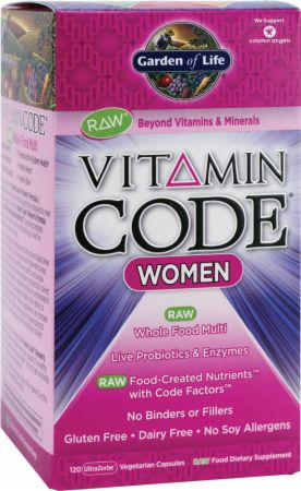 658010113663 Upc Garden Of Life Vitamin Code Women 120 Capsules