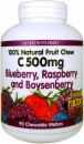 Natural Factors 100% Natural Fruit Chew C 500 Mg