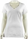 Under Armour Women's Charged Cotton Plunge V-Neck T-Shirt