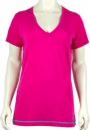 Under Armour Women's Charged Cotton Plunge V-Neck T-Shirt