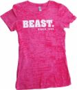 Beast Sports Nutrition Women's Beast Wear Burnout Tee