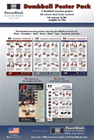 Dumbbell Workout Poster