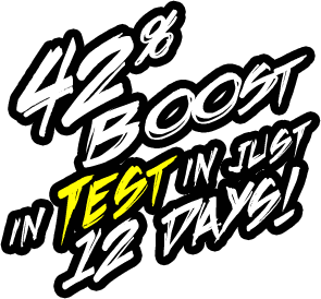 42% Boost In Test In Just 12 Days!