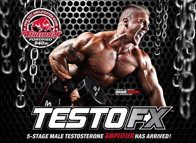 TestoFX. 5-Stage Testosterone Amplifier Has Arrived!