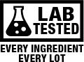 Lab Tested - Every Ingredient Every Lot