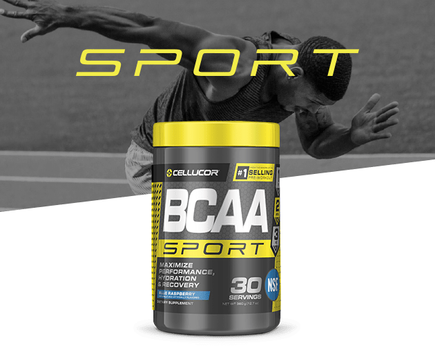 Cellucor BCAA sport contains prime amounts of both BCAAs and electrolytes to help you persist and recover*.