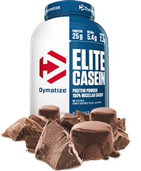 Dymatize Elite Casein Protein Powder 100% Micellar Casein.