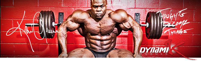 Thoughts become things. Kai Greene, Dynamik Muscle