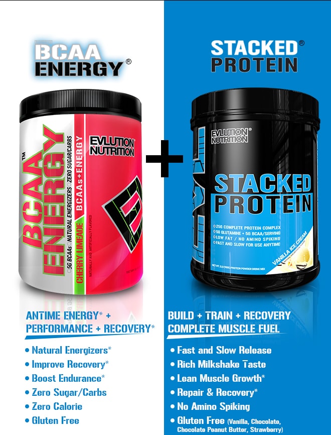 SEARCH AND BUY THIS PRODUCT EVLUTION NUTRITION BCAA Energy/Protein Bundle at