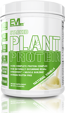 Stacked Plant Protein Container