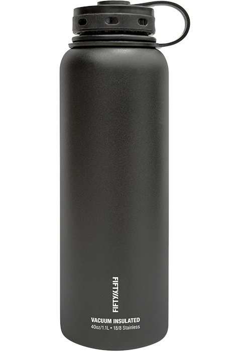 FIFTY/FIFTY DoubleWall VacuumInsulated Water Bottle at Bodybuilding
