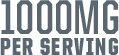 1000mg per serving