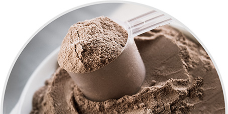 Image of protein in cup