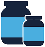 Supplement Bottles Icon