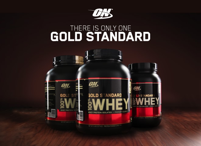 Optimum Nutrition. There's Only One Gold Standard.