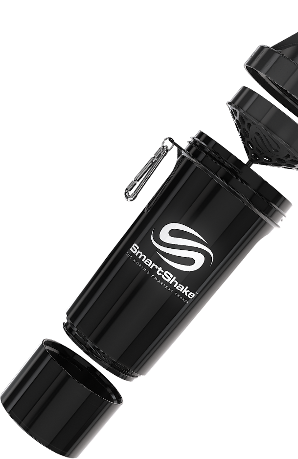 Smart Shaker Bottle - Transparent Black 500ml - KIIJO