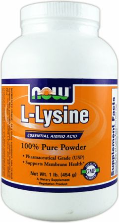 Bestuiver camera dwaas NOW L-Lysine Powder at Bodybuilding.com: Best Prices for L-Lysine Powder |  Bodybuilding.com