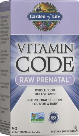 Garden Of Life Vitamin Code Raw Prenatal At Bodybuilding Com Best
