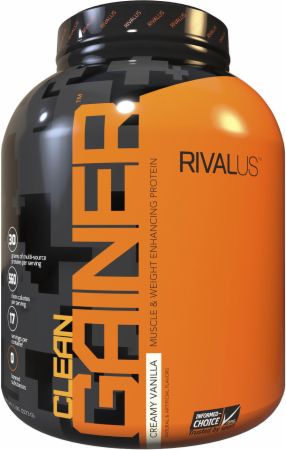 Rivalus Clean Gainer Protein at Bodybuilding.com - Best Prices on Clean